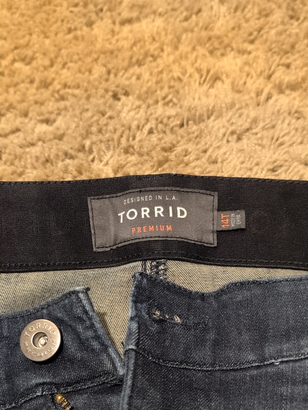 torrid Dark Indigo High-Rise Jeans